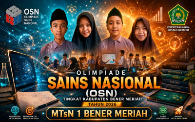 Langkah Awal Menuju Nasional, Empat Siswa MTsN 1 Bener Meriah Tampil di OSN Kabupaten